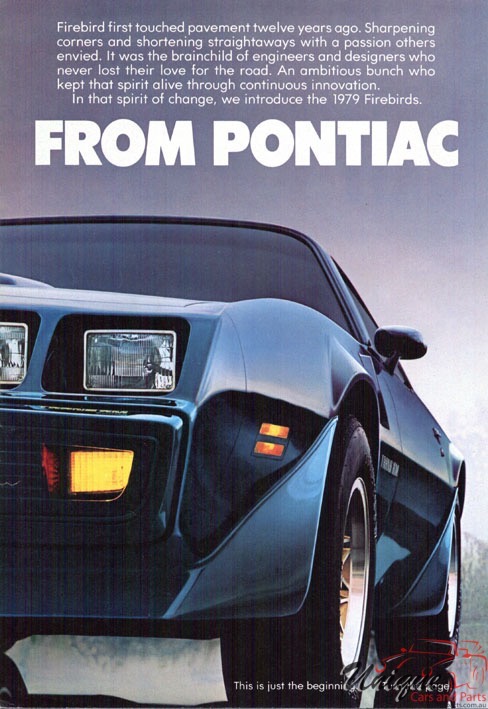 1979 Pontiac Firebird Brochure Page 2